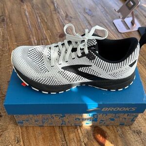 Brooks Monochrome Athletic Sneakers